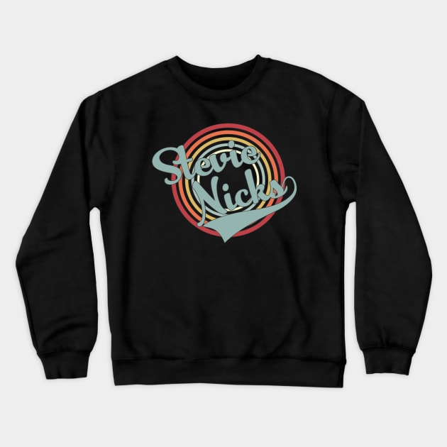 Stevie Nicks Modern Style Crewneck Sweatshirt by Purwoceng